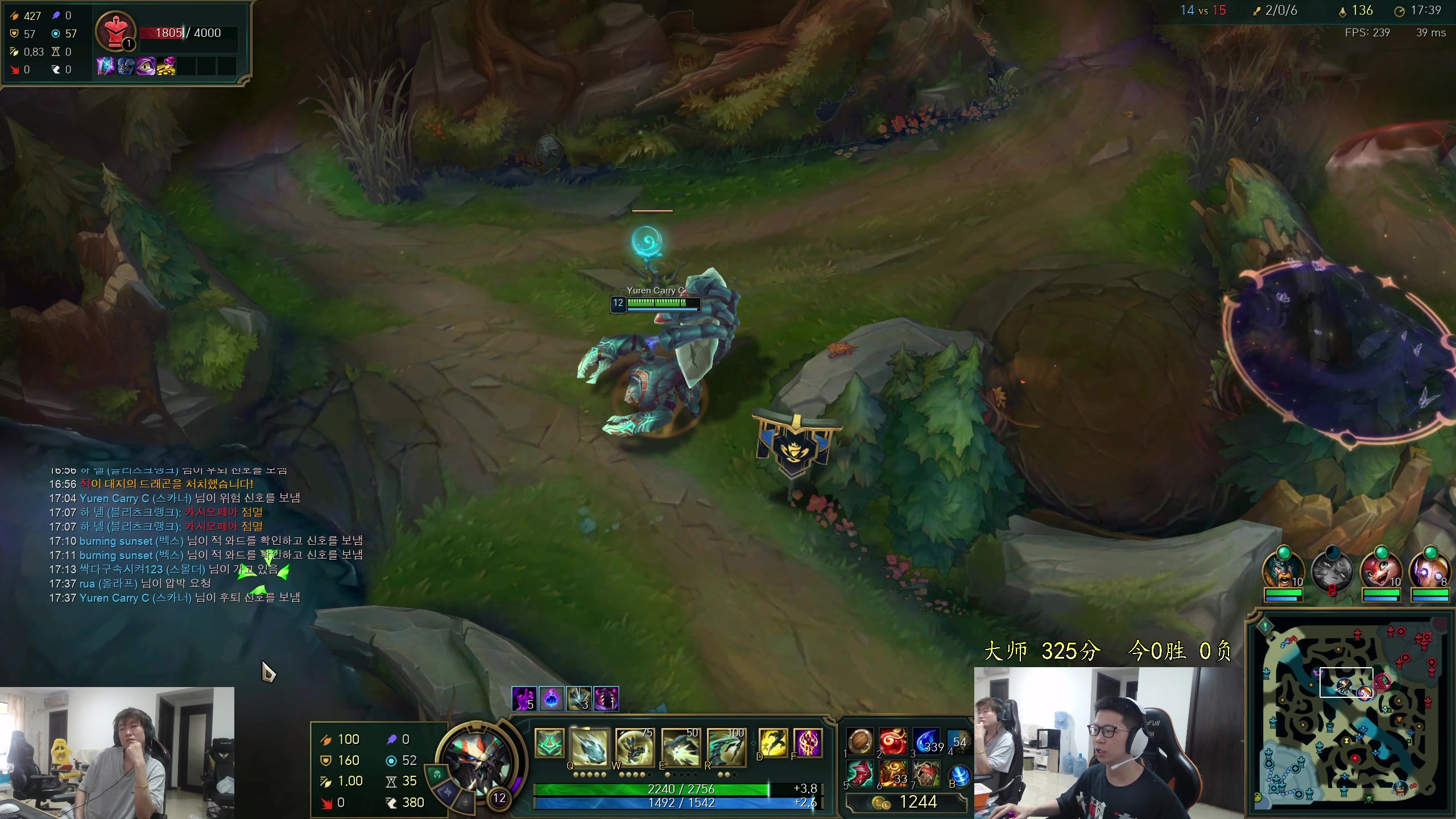 【2024-04-27 10点场】余小C真的很强：余小C：康特之神方可上分！