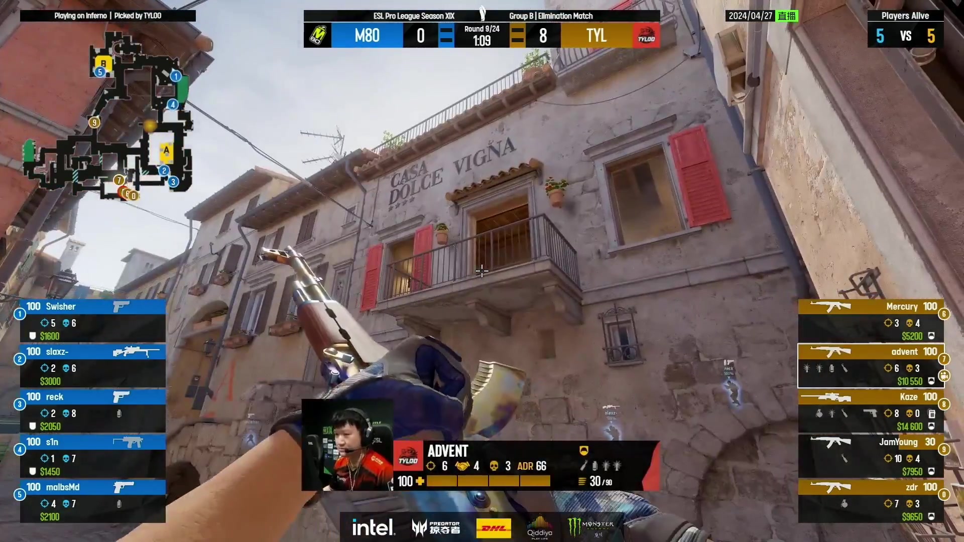 【2024-04-27 22点场】CSGO馒头：EPL开始了