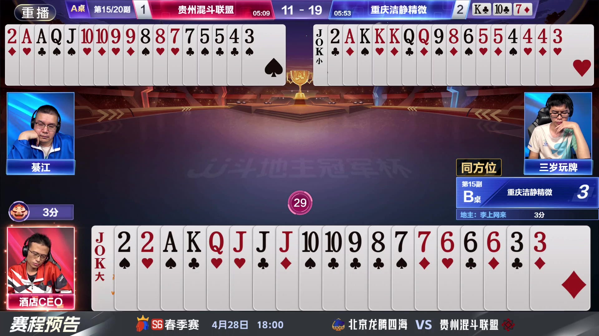 【2024-04-28 05点场】JJ斗地主官方：八强激战，全民共鉴，共赴盛宴！