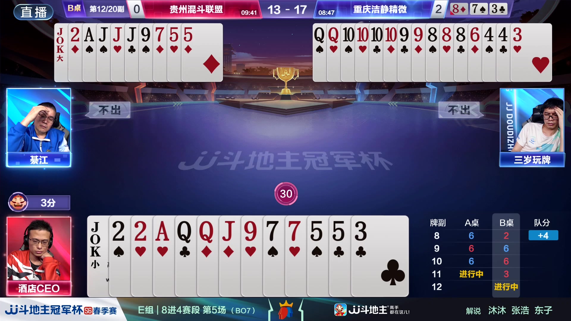 【2024-04-30 19点场】JJ斗地主官方：八强擂台竞技，殊胜之战！