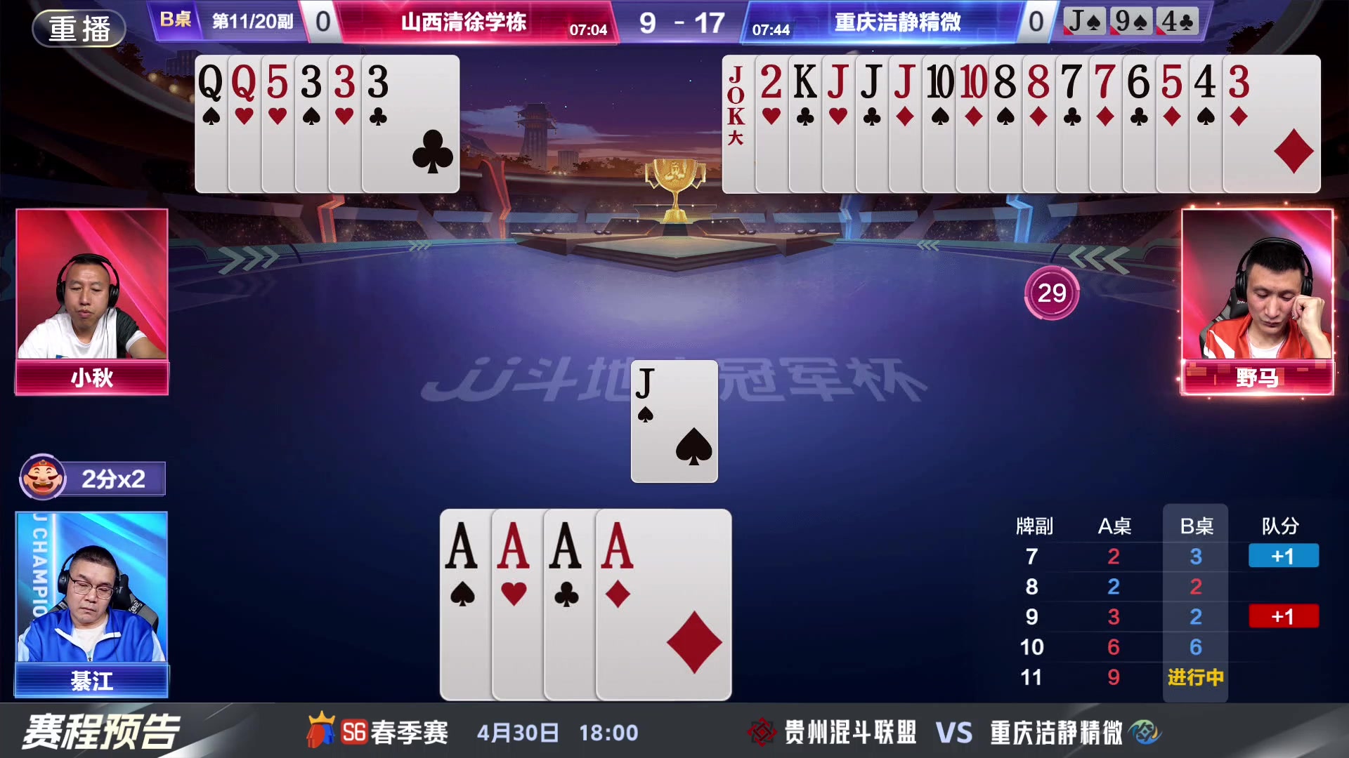 【2024-04-29 23点场】JJ斗地主官方：八强激战，全民共鉴，共赴盛宴！