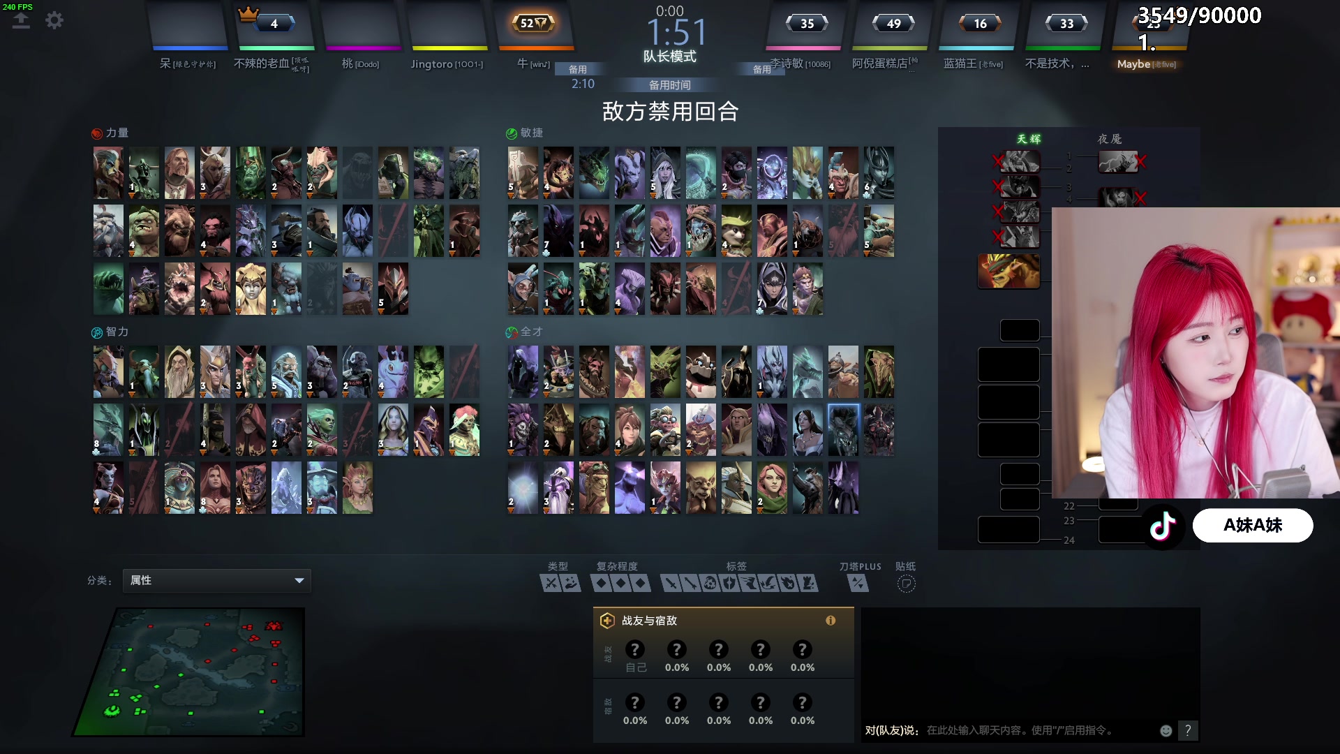 【2024-04-30 22点场】A妹A妹：【呆猪】10011