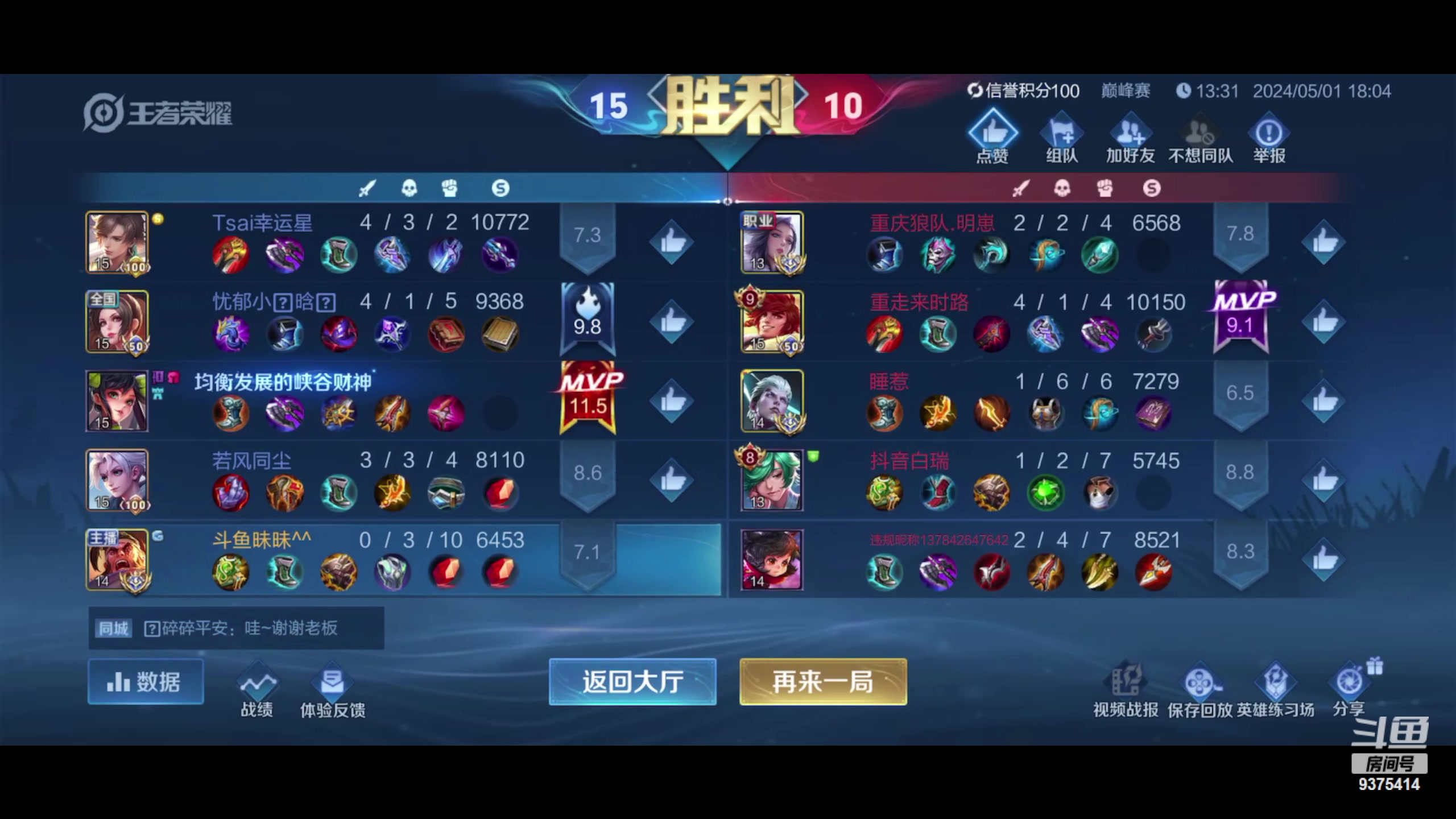 【2024-05-01 17点场】昧昧不是妹妹：其实我是....