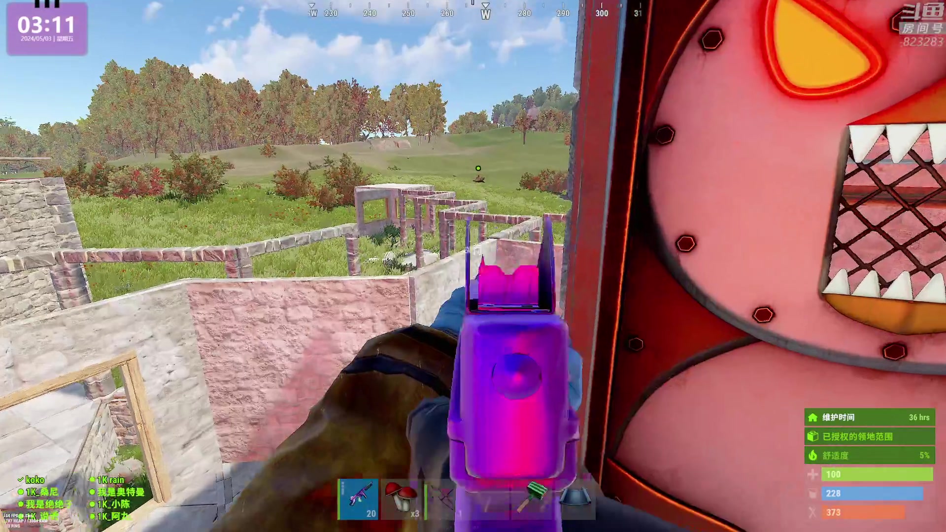 【2024-05-03 02点场】1K黄辉冯：黄辉冯：最好玩的生存游戏~