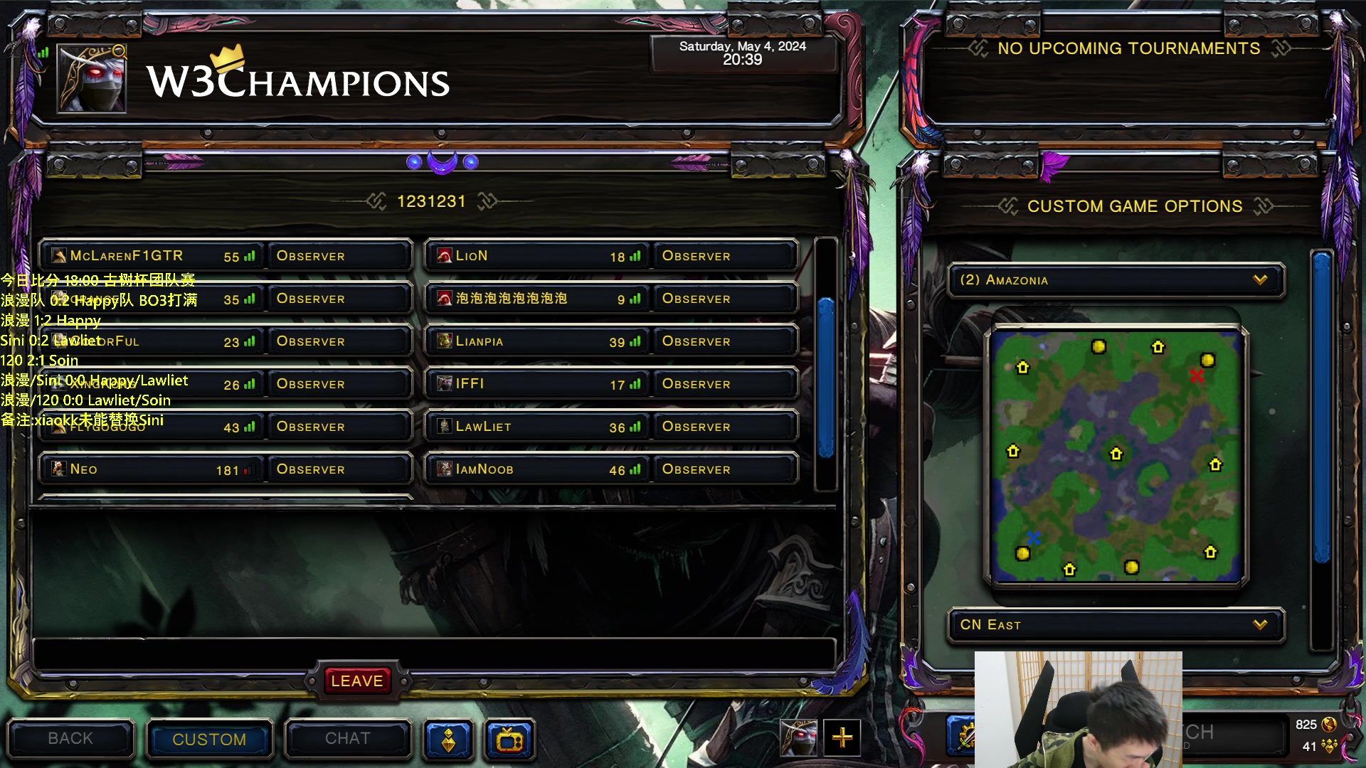 【2024-05-04 19点场】Infi小王：【直播】18:00开播古树杯哈队vs毕队