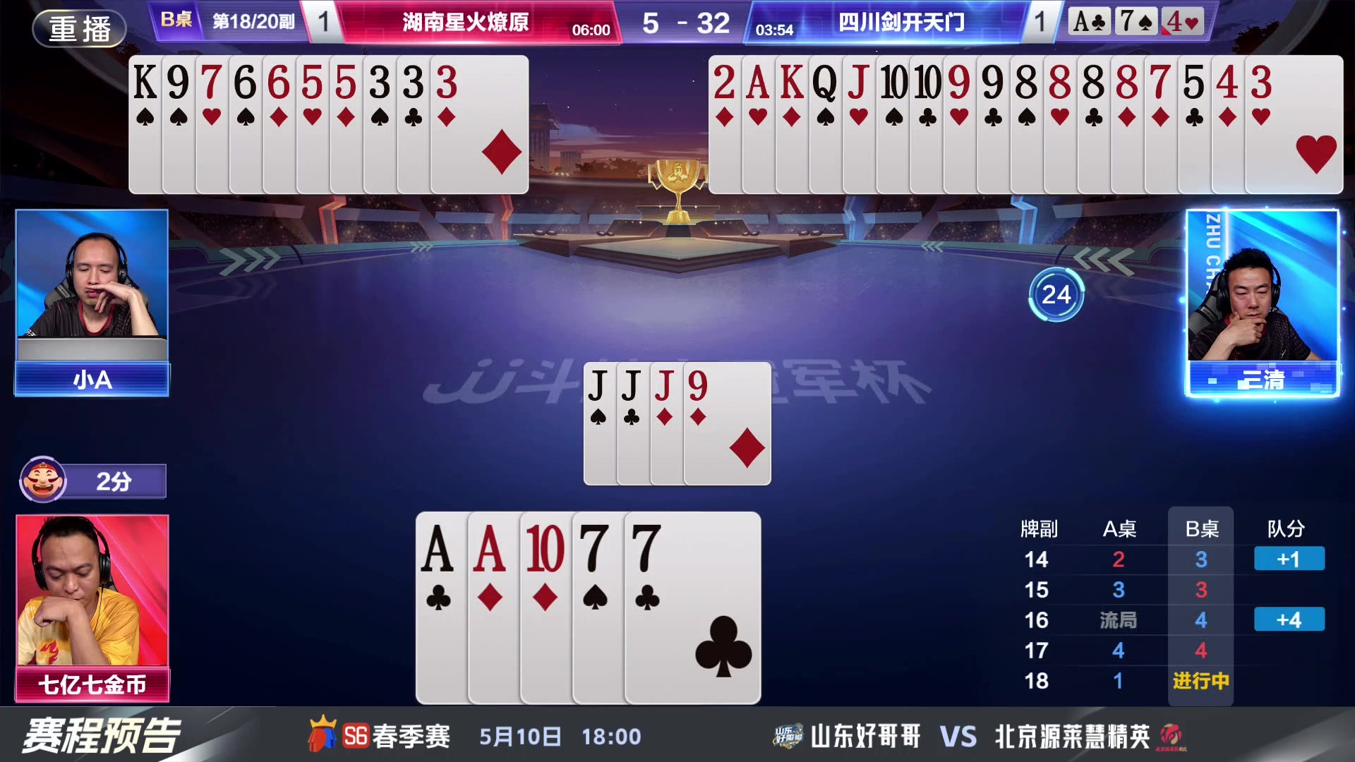 【2024-05-10 07点场】JJ斗地主官方：八强激战，全民共鉴，共赴盛宴！