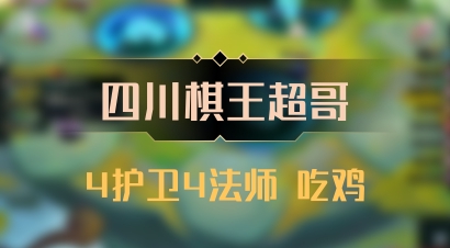 【四川棋王超哥】4护卫4法师 吃鸡