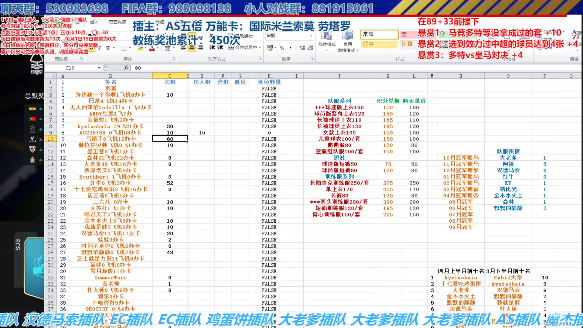 【2024-05-11 16点场】高老师爱足球：FC24征召选人，国际米兰一人进一个！？