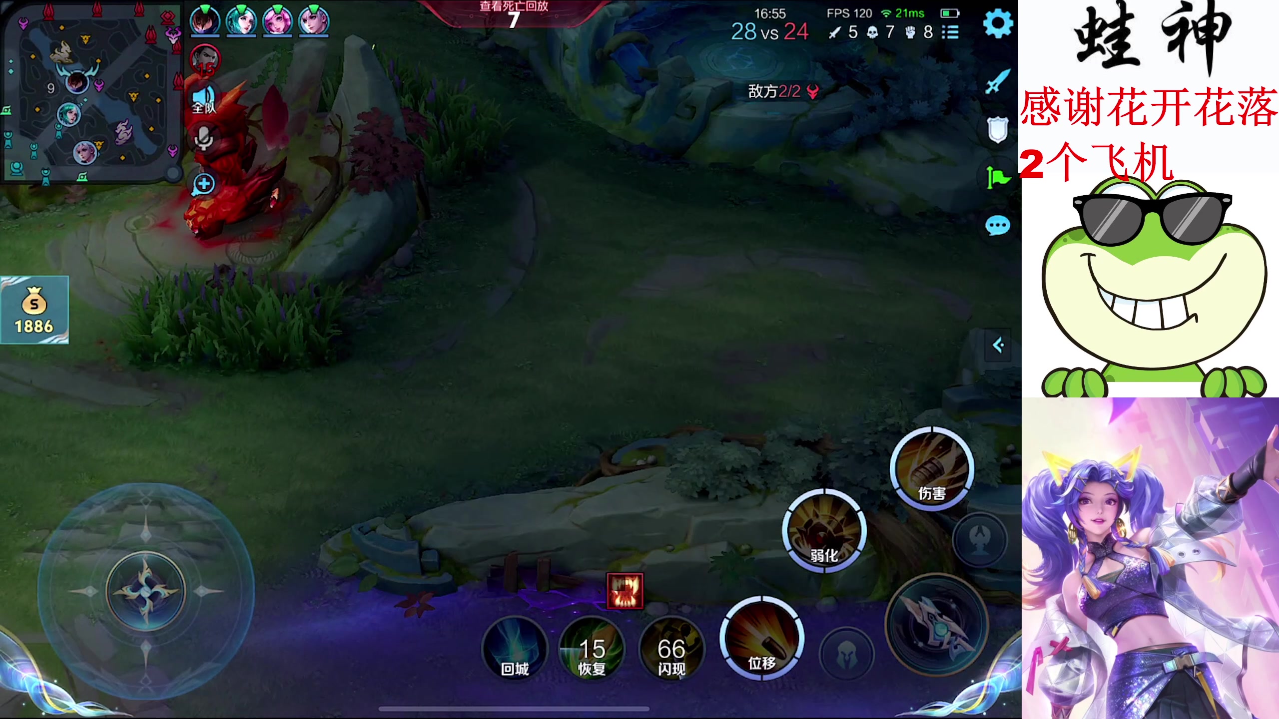 【2024-05-13 19点场】小小青蛙笑i：国服大小姐 ！！