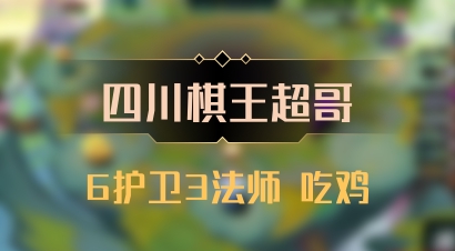 【四川棋王超哥】6护卫3法师 吃鸡