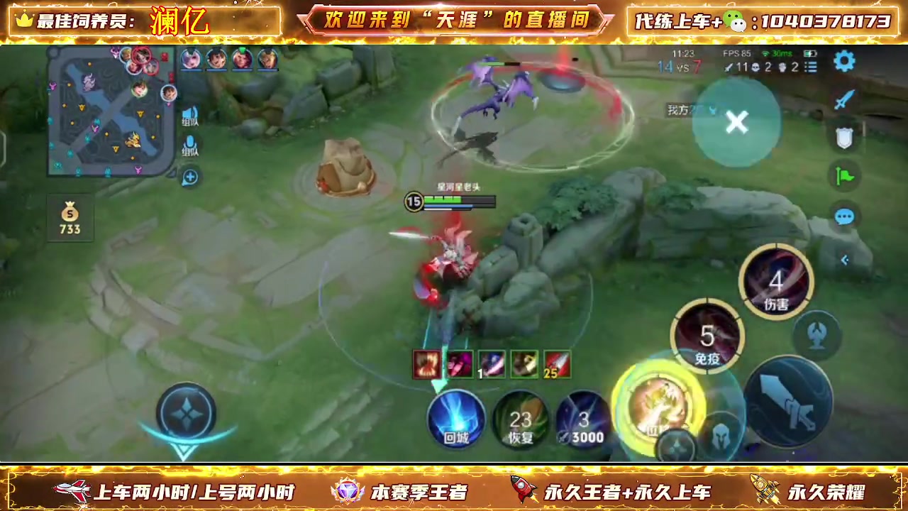 【2024-05-14 11点场】天涯丶全能打野：七年老主播带粉上车有位置 无敌胜率