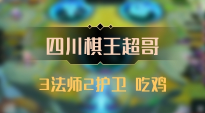 【四川棋王超哥】3法师2护卫 吃鸡