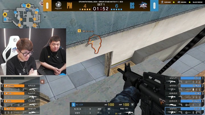 节目效果拉满，陈子洋上灯惨遭对面空接，气得猪魔口吐芬芳