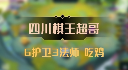【四川棋王超哥】6护卫3法师 吃鸡