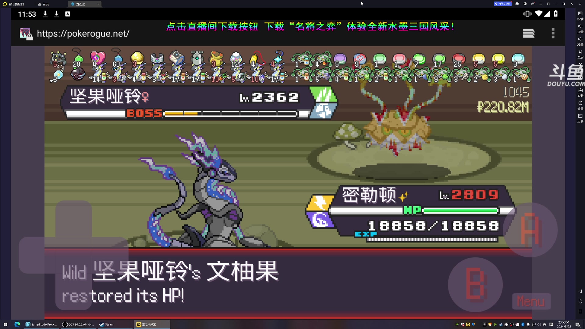 【2024-05-22 23点场】荣耀洋洋：【洋洋】小众，独立，单机游戏！