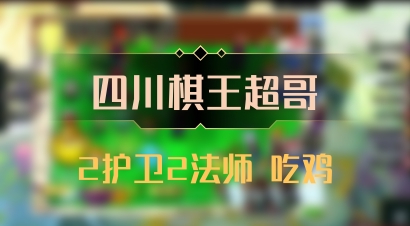 【四川棋王超哥】2护卫2法师 吃鸡