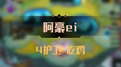 【阿豪ei】4护卫 吃鸡