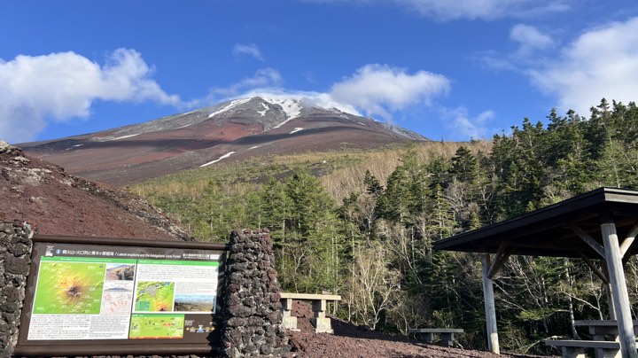 【2024-5-25 16点场】运气真好大雾天看到富士山五合目