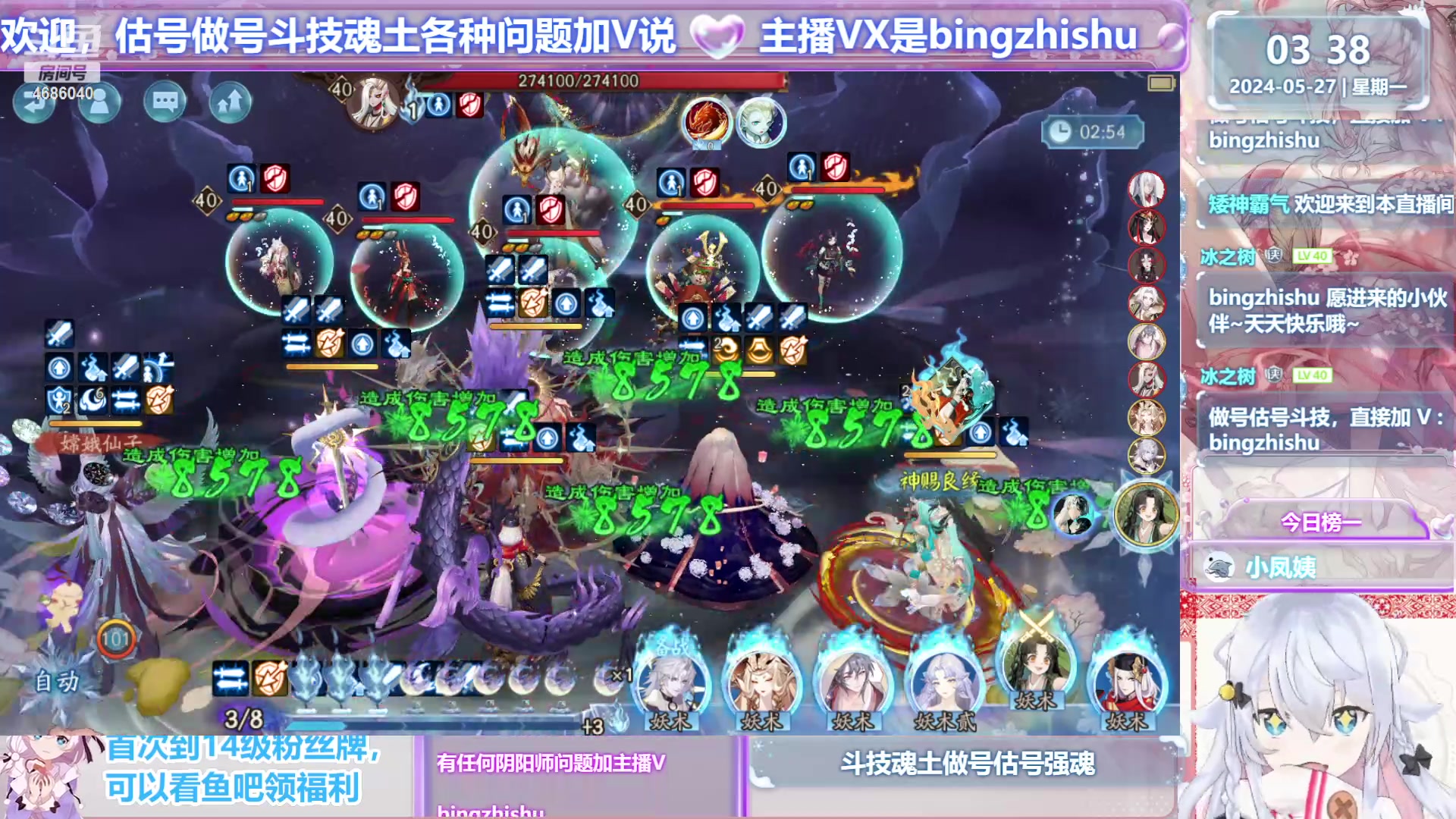 【2024-05-27 03点场】冰之树：【树宝】估号做号斗技藏宝阁选号