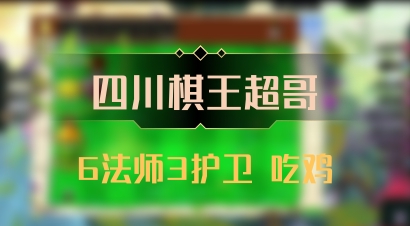 【四川棋王超哥】6法师3护卫 吃鸡