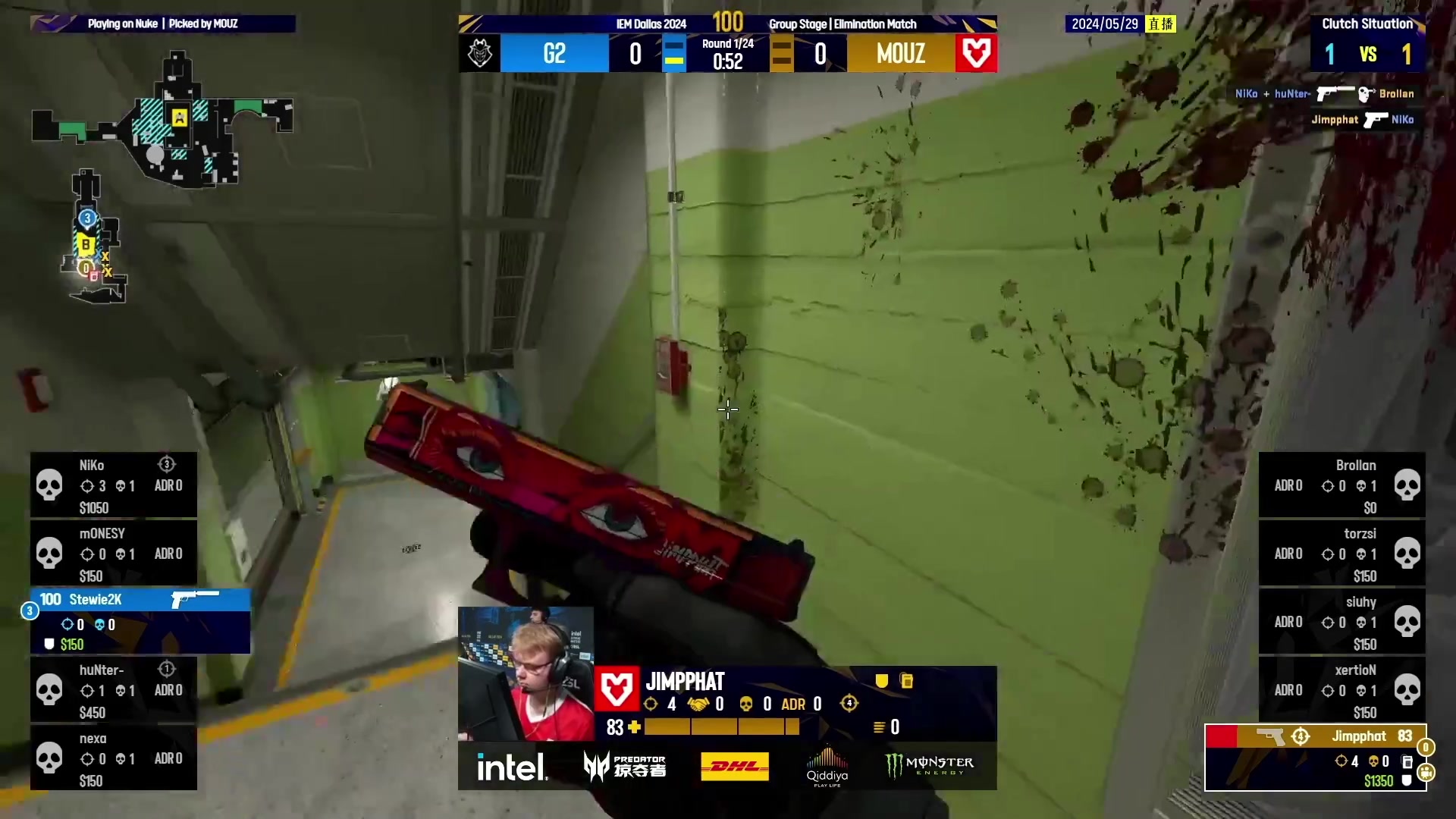 【2024-05-29 08点场】CSGO百岁三：G2 vs MOUZ 回家局BO3