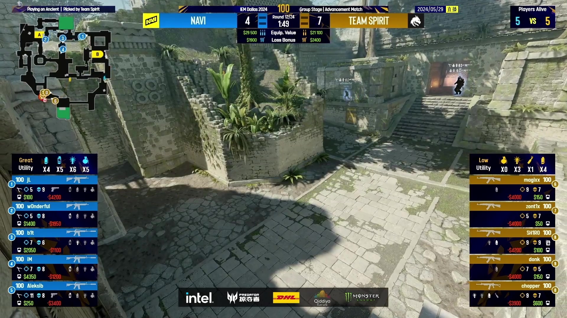 【2024-05-29 00点场】CSGO百岁三：4点 FAZE vs VP BO3