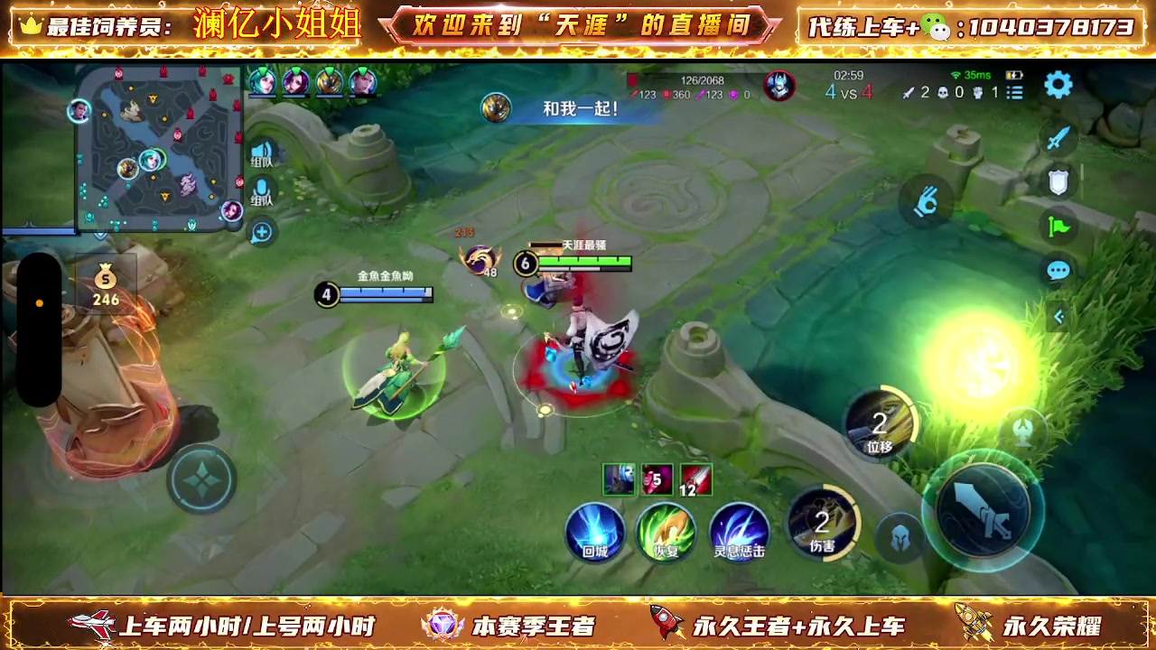 【2024-06-01 00点场】天涯丶全能打野：七年老主播带粉上车有位置 无敌胜率