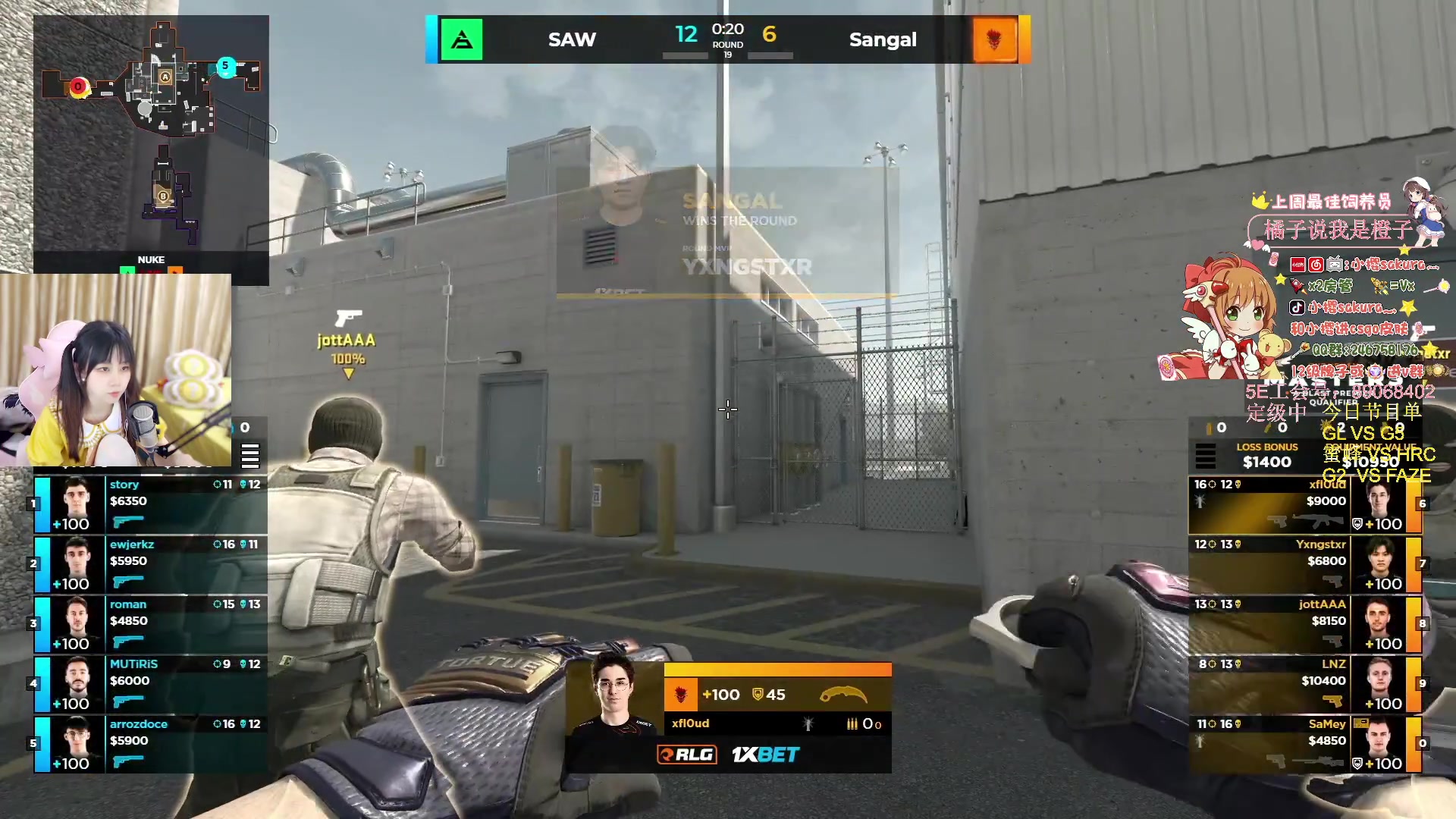 【2024-06-01 00点场】解说小樱sakura灬：【小樱】蜜蜂VS HRC 淘汰赛