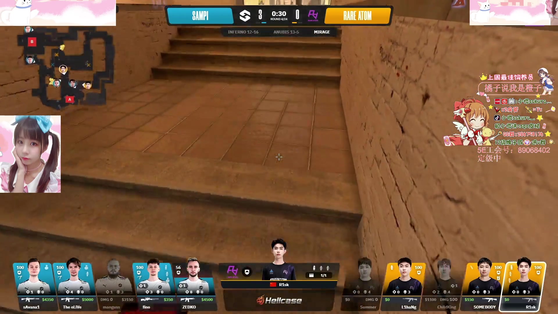 【2024-06-03 18点场】解说小樱sakura灬：【调时差】中国队RA VS SP