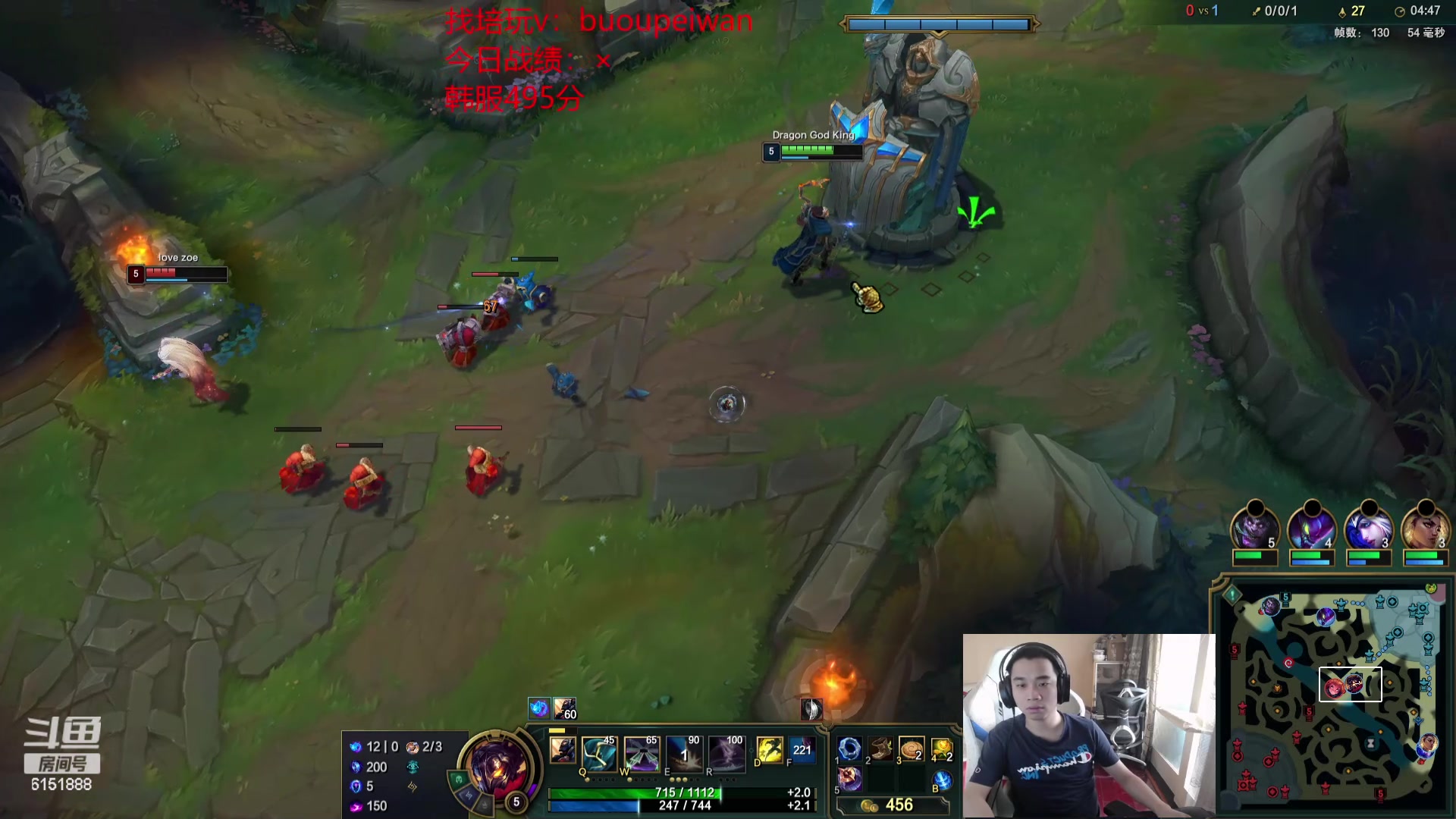 【2024-06-03 10点场】自宇666：韩服王者局重铸自己荣光！