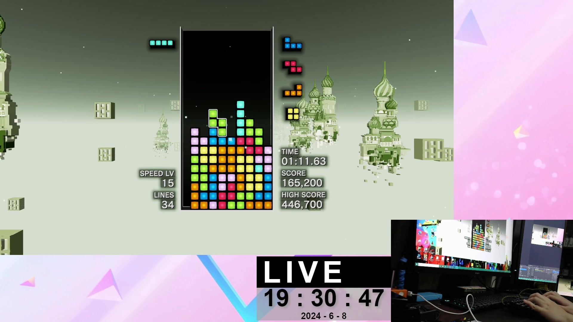 【2024-06-08 19点场】KenYueDesu：俄罗斯方块比赛