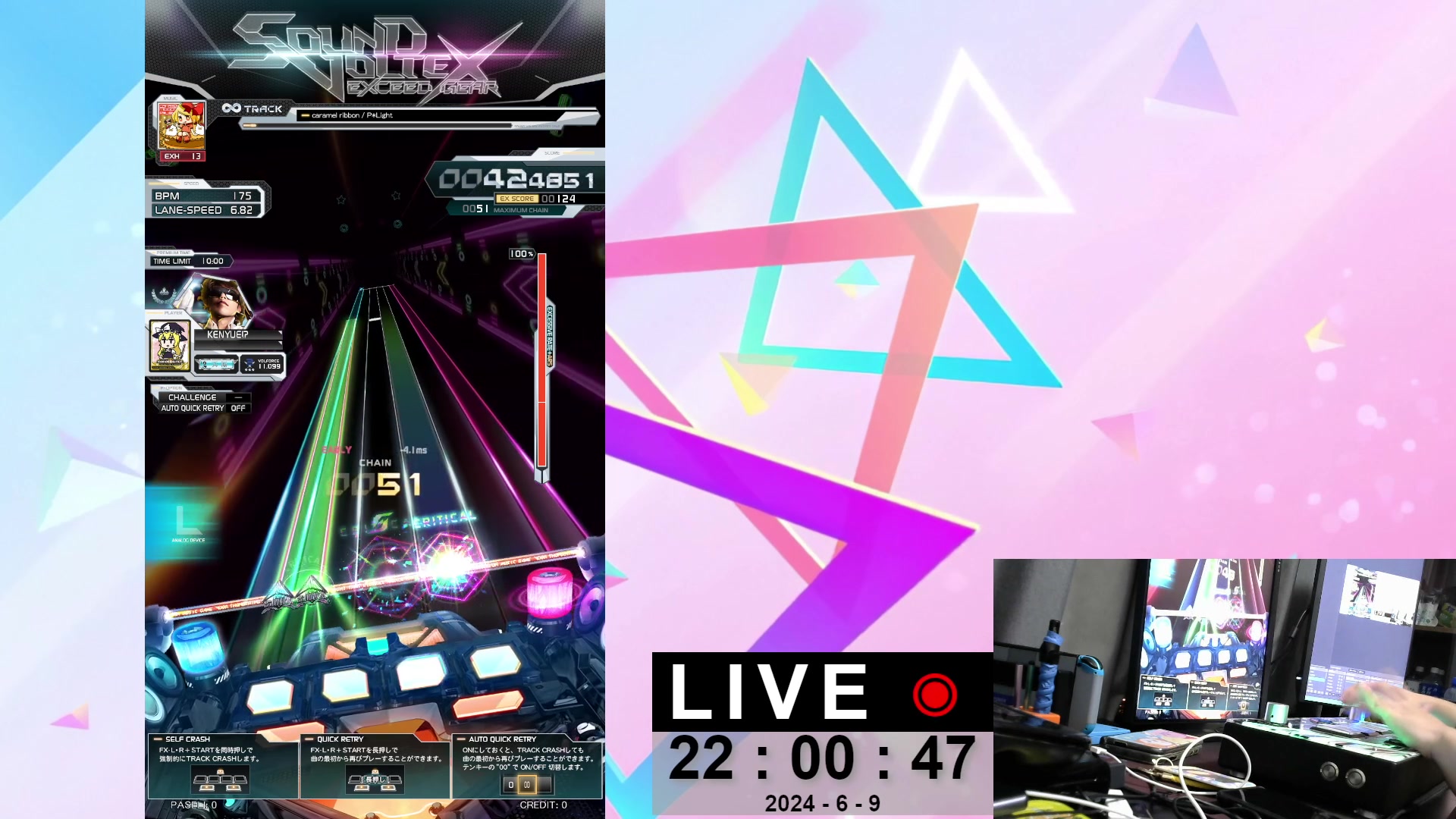 【2024-6-9 21点场】KenYueDesu:音律炫动6代