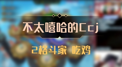 【不太嘻哈的Ccj】2格斗家 吃鸡