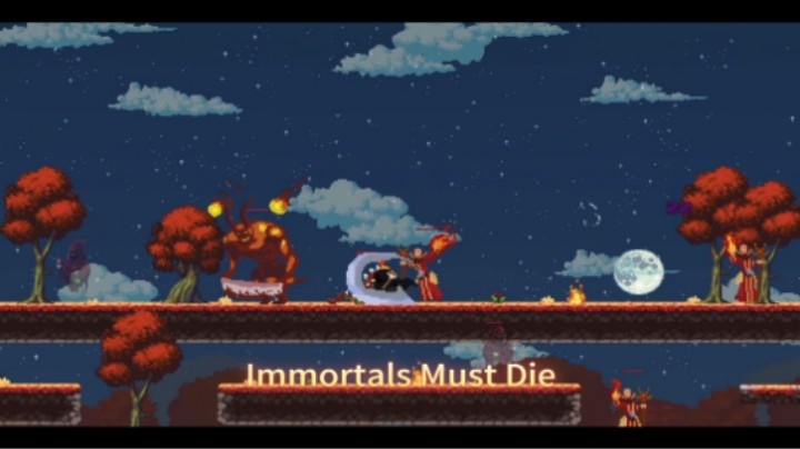 【Immortals Must Die】横版Roguelite游戏引入了独特的装备套装系统等元素