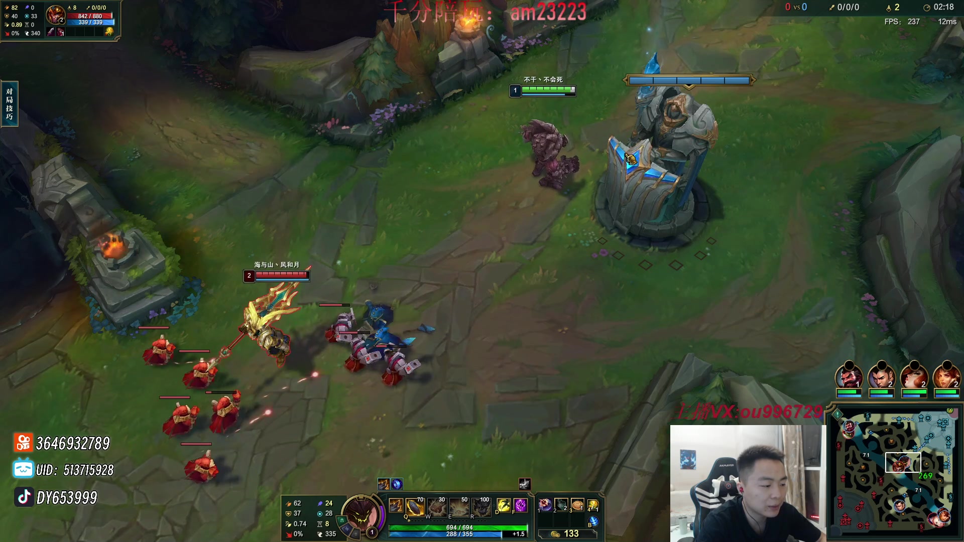 【2024-06-10 21点场】暗夜猎手光头强：第一vn：好~好~好强