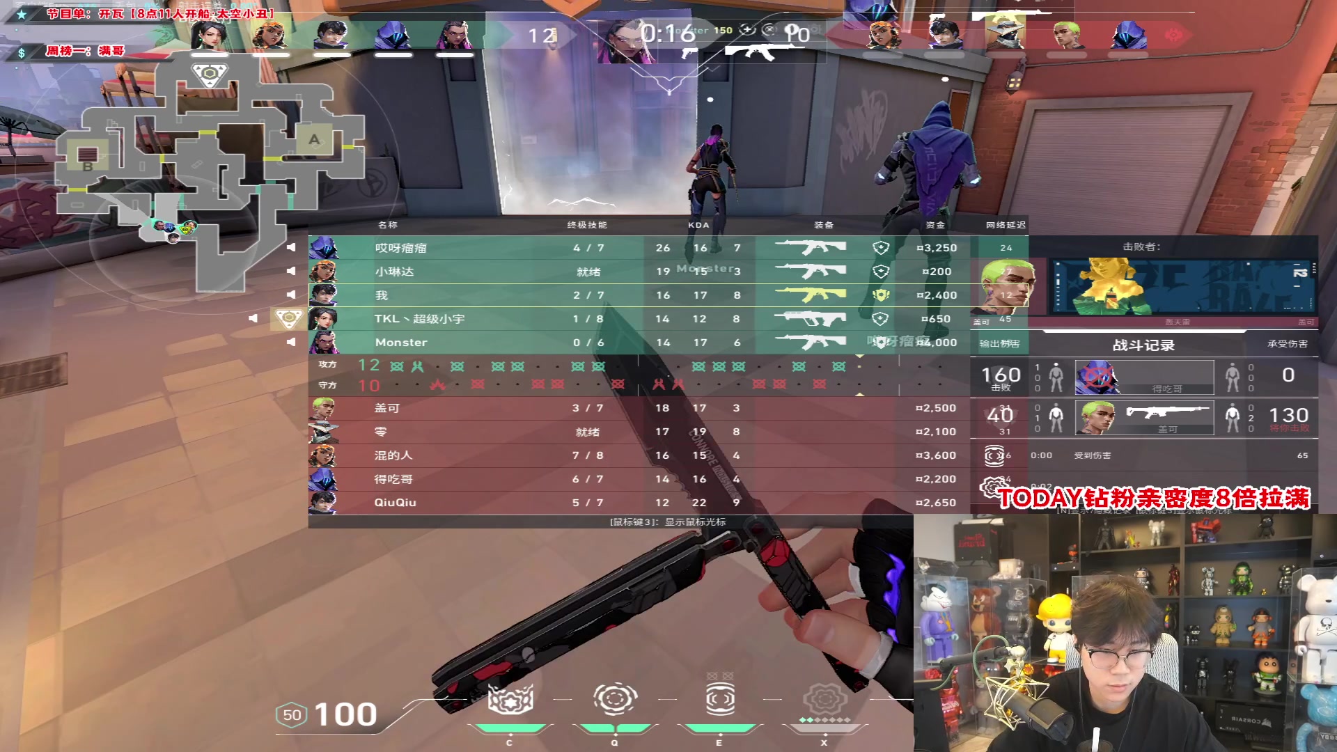 【2024-06-14 17点场】imxiaoxin：【✘-✘】黑白3秒 钻石亲密度