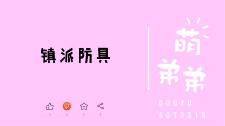 镇派防具