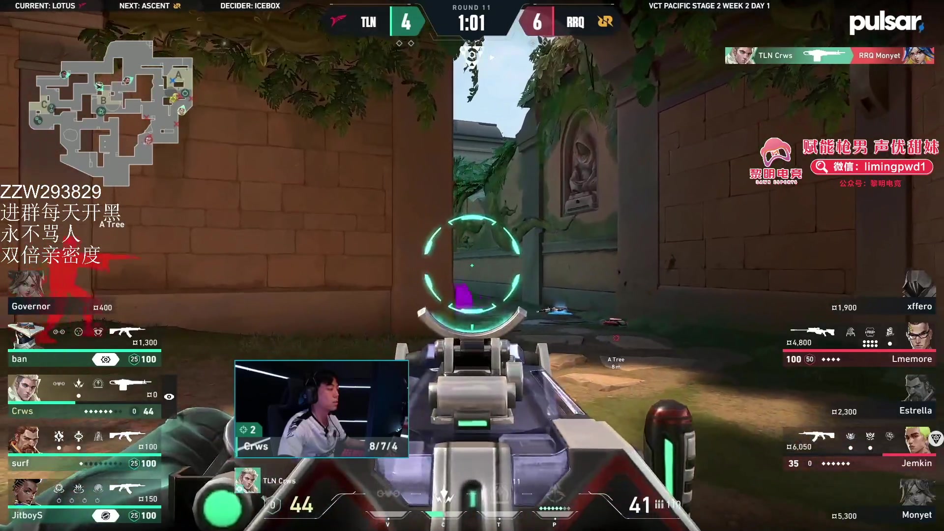 【2024-06-22 16点场】CSGO解说伟伟：太平洋 TLN VS RRQ