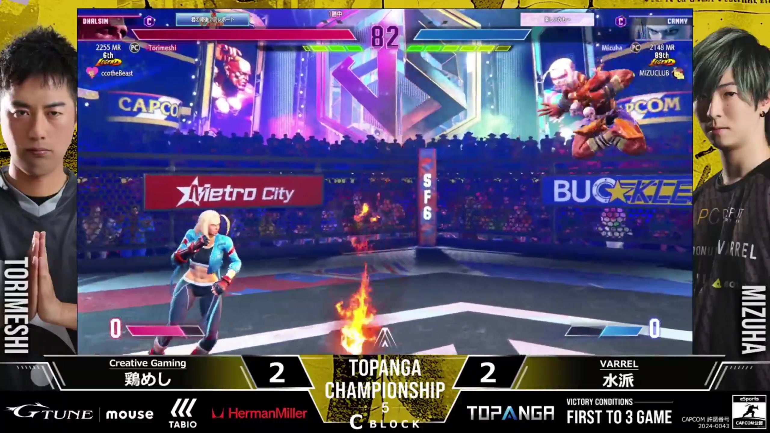 【2024-06-24 18点场】边哥BeenGor：街霸6：日本全明星TOPANGA第4天