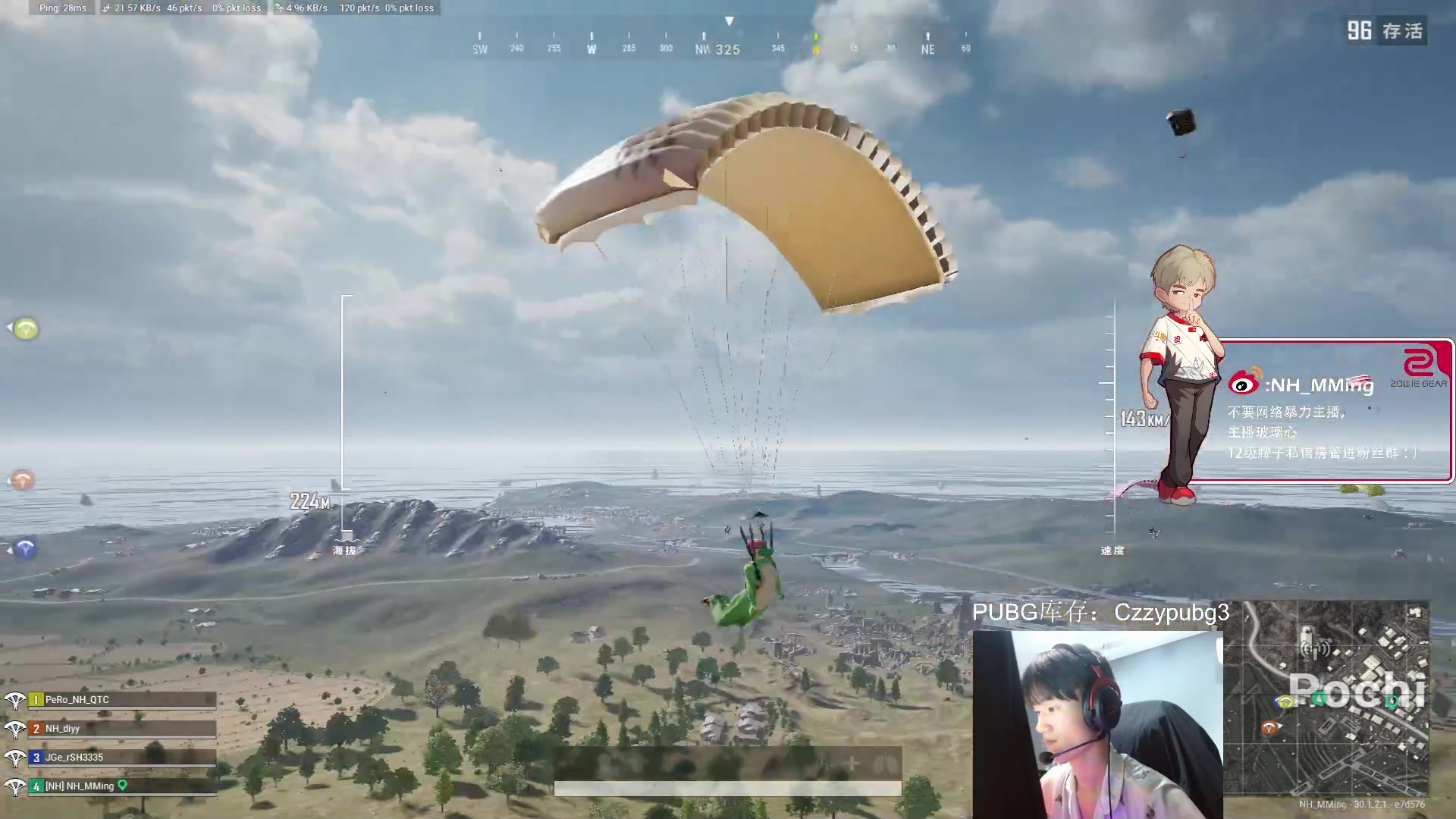 【2024-06-25 22点场】Newhappy明明：【双倍】训练赛~