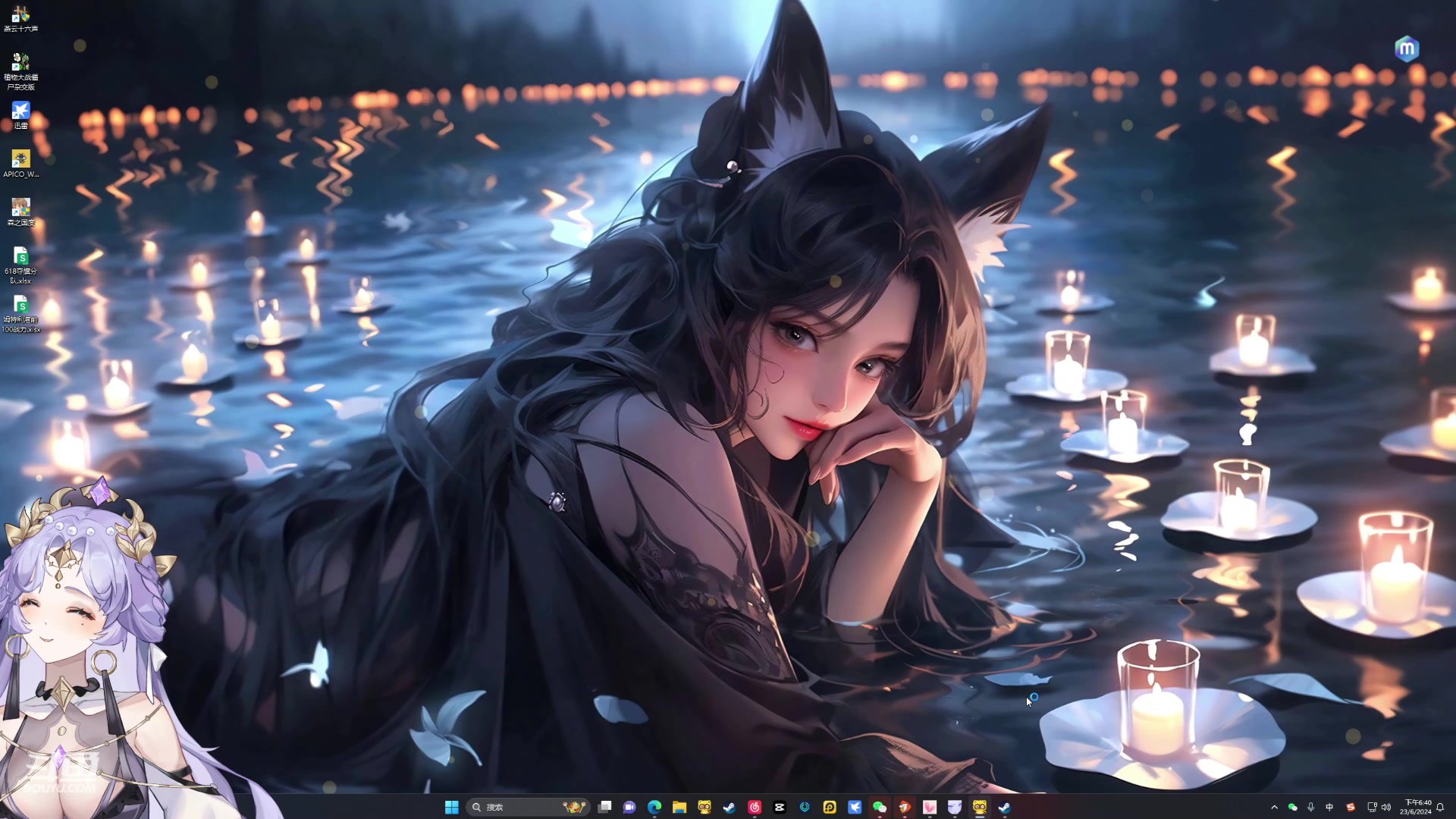 【2024-06-23 18点场】兔叽叽丫：双倍 1元粉丝牌✨绑在一起的我们