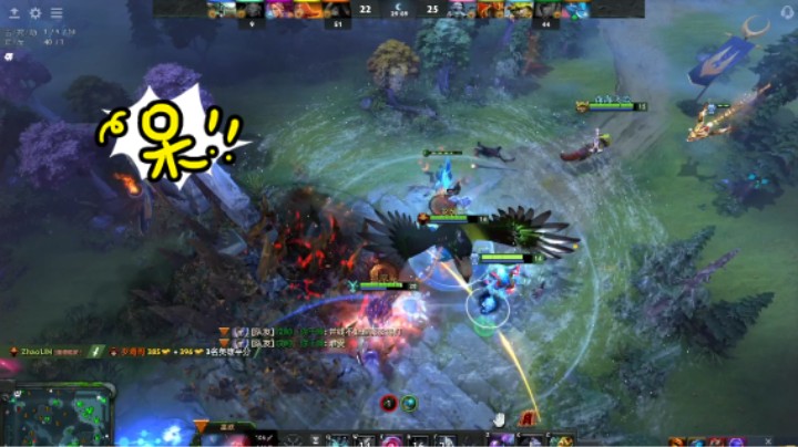 美滋滋dota2五号位巫妖稳稳的胜利躺赢提名