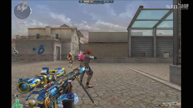 黑色城镇冲锋狙5杀