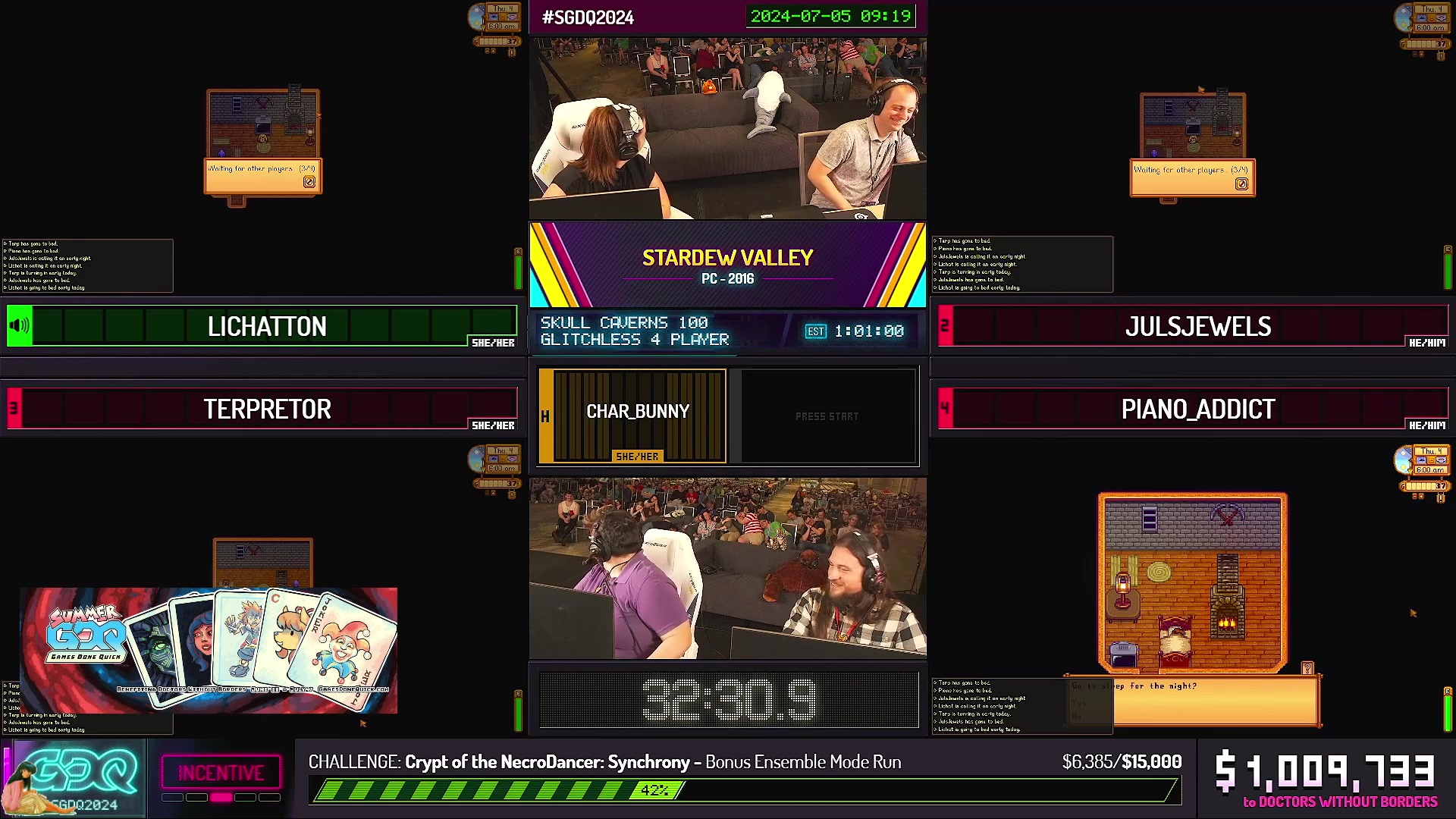 【2024-07-06 12点场】清风明月2014：SGDQ2024 DAY.4