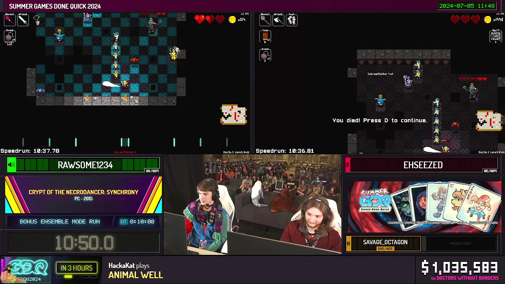 【2024-07-06 14点场】清风明月2014：SGDQ2024 DAY.4