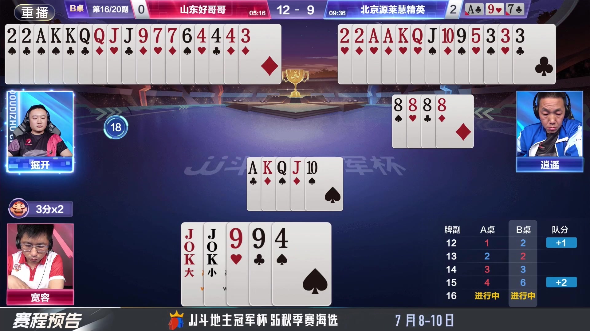 【2024-07-07 03点场】JJ斗地主官方：秋季海选赛即将开始