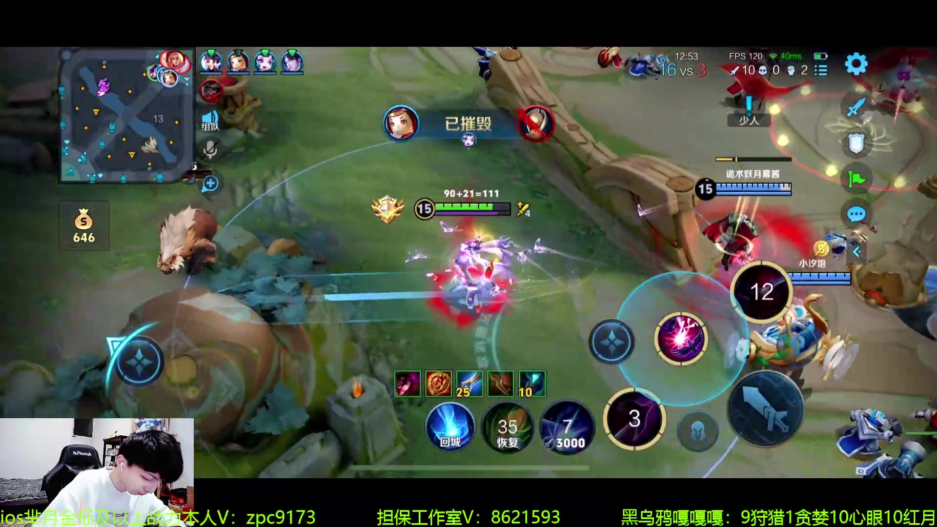 【2024-07-07 00点场】青鸾少年云天河：版本之子芈月制霸野区~
