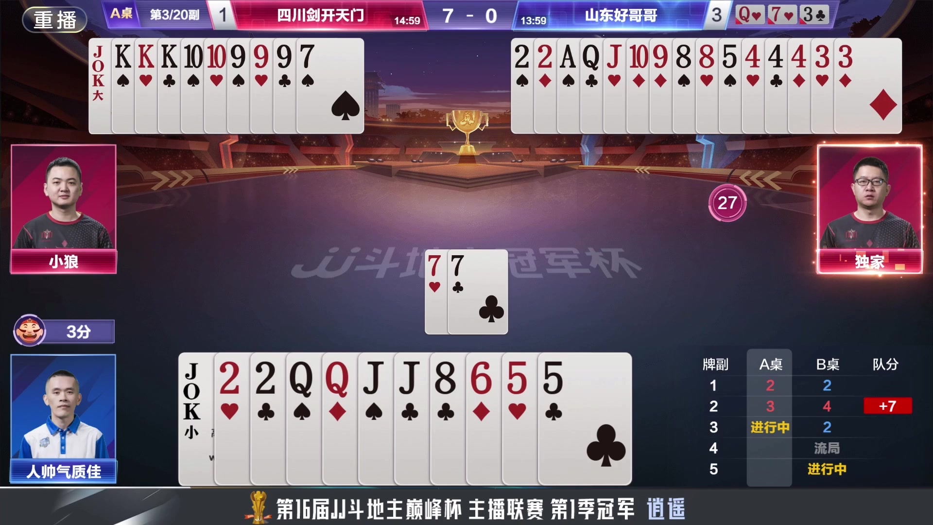 【2024-07-07 09点场】JJ斗地主官方：秋季海选赛即将开始