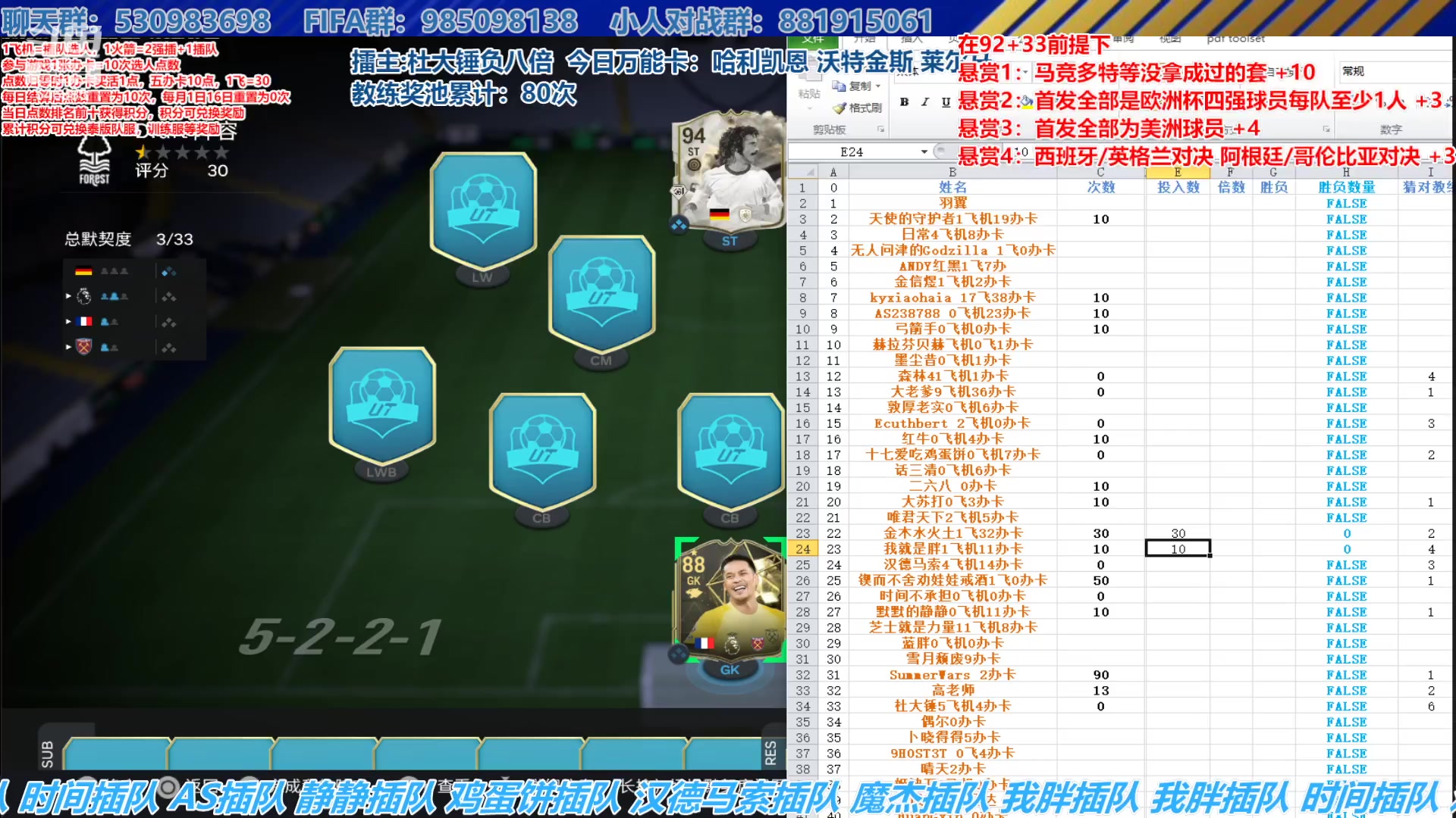 【2024-07-11 14点场】高老师爱足球：FC24征召选人，荷兰乌拉圭被一波带走~