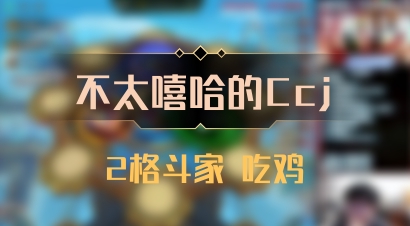【不太嘻哈的Ccj】2格斗家 吃鸡